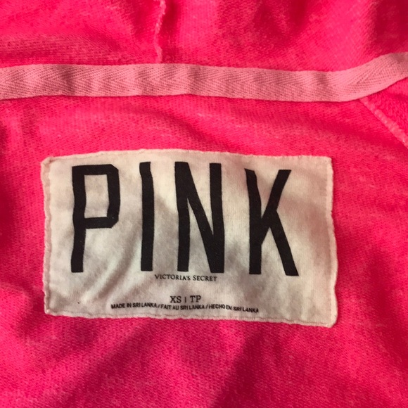 Pink Victoria’s Secret Hoodie - Picture 5 of 8